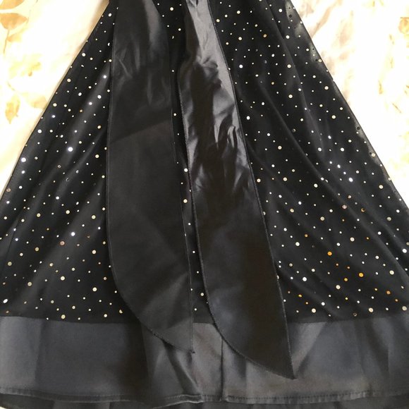 Black Polyester-Spandex Dress - Picture 5 of 9